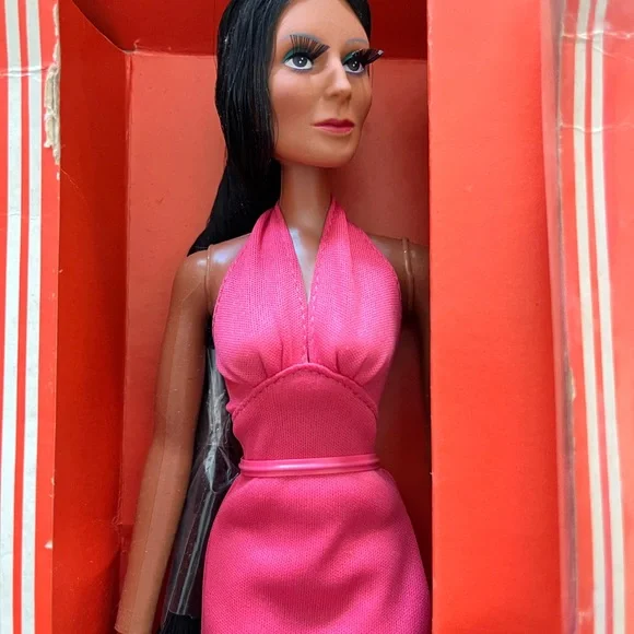 Cher Collection Doll in Vibrant Pink Dress - Picture 3 of 8